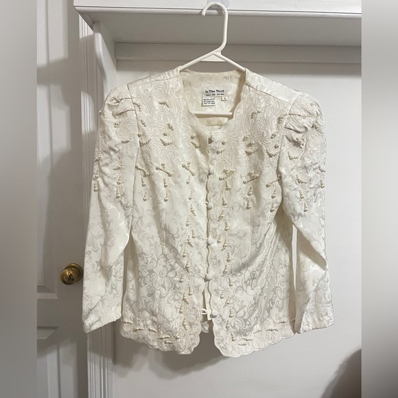 In The Mood Jackets & Blazers - VENDOR ITEM : FINAL PRICE Vintage In The Mood Beaded Suit